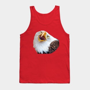 Bald Eagle shout Tank Top